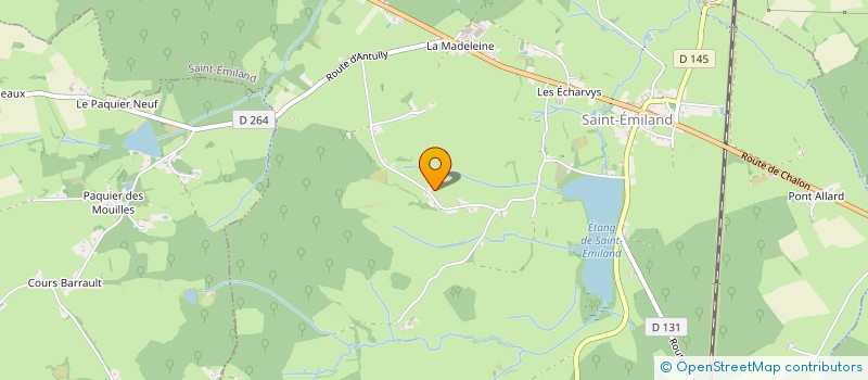 localisation de l'entreprise MONSIEUR BRUNO ROUMANI  SAINT-EMILAND