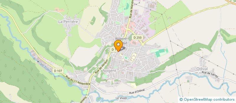 localisation de l'entreprise MONSIEUR BRUNO ROUSSEL à NOGENT