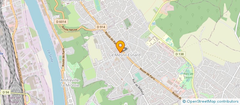 localisation de l'entreprise MONSIEUR BRUNO ROUSSIGNOL  LE MESNIL-ESNARD