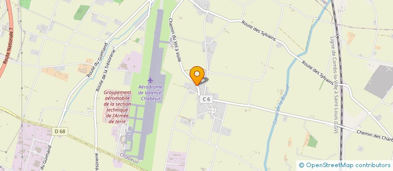 localisation de l'entreprise MONSIEUR BRUNO ROUX à CHABEUIL