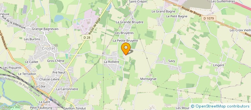 localisation de l'entreprise MONSIEUR BRUNO ROVARET à SAINT-JEAN-SUR-VEYLE