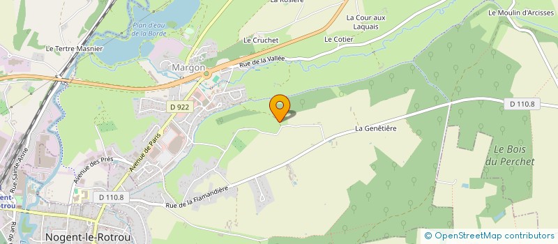 localisation de l'entreprise MONSIEUR BRUNO ROZE à SOUANCE-AU-PERCHE