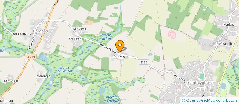 localisation de l'entreprise MONSIEUR BRUNO RUEL à HERBIGNAC