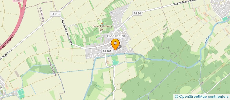 localisation de l'entreprise MONSIEUR BRUNO RUL  BLAESHEIM