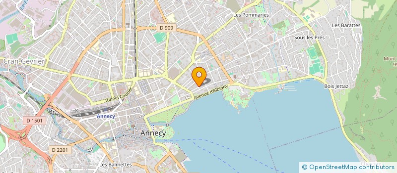 localisation de l'entreprise MONSIEUR BRUNO RUPH à ANNECY