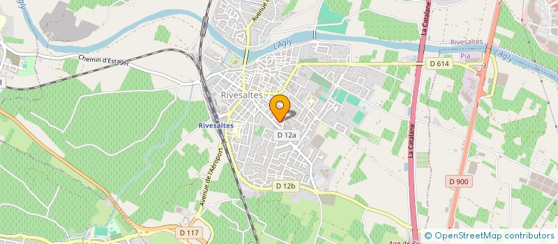 localisation de l'entreprise MONSIEUR BRUNO SABATE  RIVESALTES