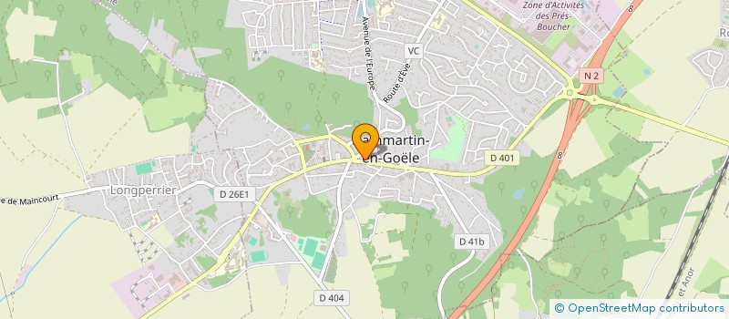 localisation de l'entreprise MONSIEUR BRUNO SABIN à DAMMARTIN-EN-GOELE