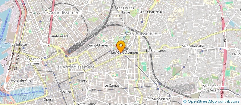 localisation de l'entreprise MONSIEUR BRUNO SALAMONE à MARSEILLE