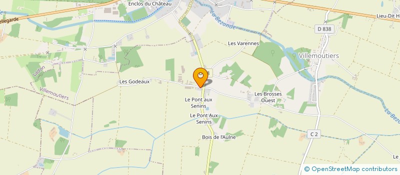 localisation de l'entreprise MONSIEUR BRUNO SALOU à OUZOUER-SOUS-BELLEGARDE