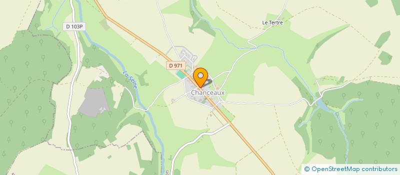 localisation de l'entreprise MONSIEUR BRUNO SANCEY-RICHARD  CHANCEAUX