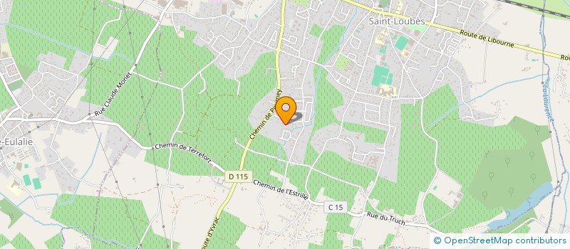 localisation de l'entreprise MONSIEUR BRUNO SANCHEZ à SAINT-LOUBES