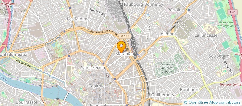 localisation de l'entreprise MONSIEUR BRUNO SANCHEZ  TOULOUSE