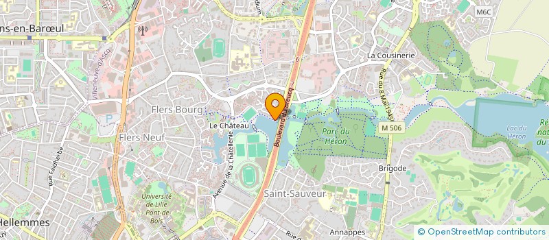 localisation de l'entreprise MONSIEUR BRUNO SANTER à VILLENEUVE-D'ASCQ