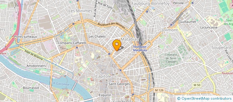 localisation de l'entreprise MONSIEUR BRUNO SANTONI à TOULOUSE