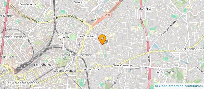 localisation de l'entreprise MONSIEUR BRUNO SANTONI à MARSEILLE