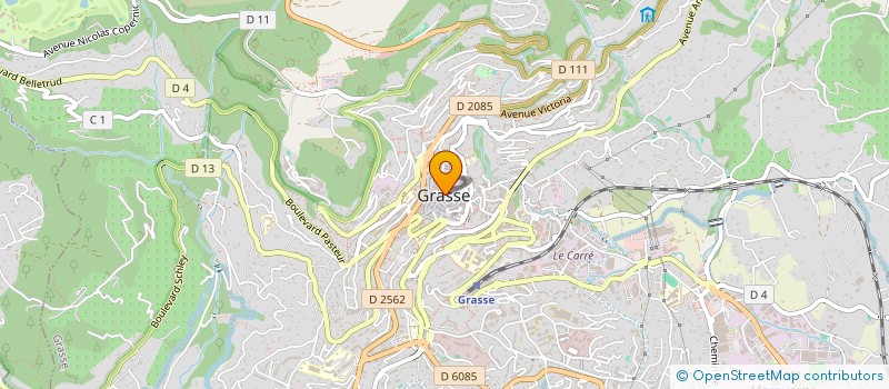 localisation de l'entreprise MONSIEUR BRUNO SANTOS SEMEDO  GRASSE