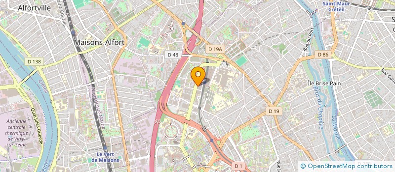 localisation de l'entreprise MONSIEUR BRUNO SANTOS VELOSO  CHAMPS-SUR-MARNE