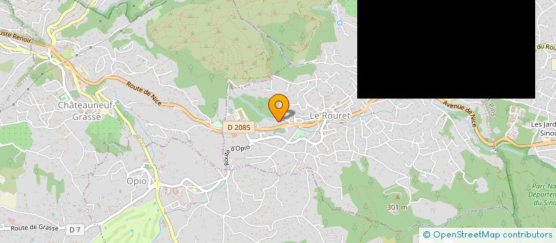 localisation de l'entreprise MONSIEUR BRUNO SARAZIN  LE ROURET