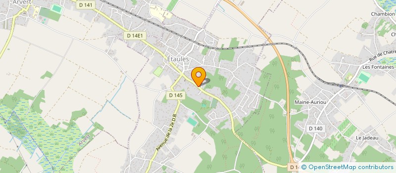 localisation de l'entreprise MONSIEUR BRUNO SAUQUET  ETAULES