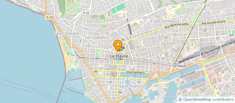 localisation de l'entreprise MONSIEUR BRUNO SAUSSE à LE HAVRE