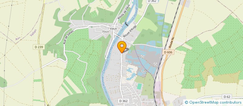 localisation de l'entreprise MONSIEUR BRUNO SAVERY  CHAMPS-SUR-YONNE