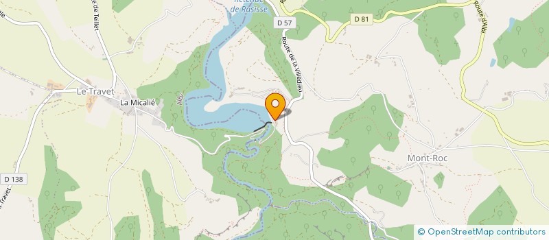 localisation de l'entreprise MONSIEUR BRUNO SAVIO  MONT-ROC