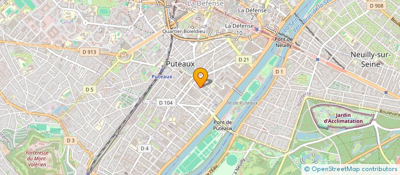 localisation de l'entreprise MONSIEUR BRUNO SCAGLIOTTI  PUTEAUX