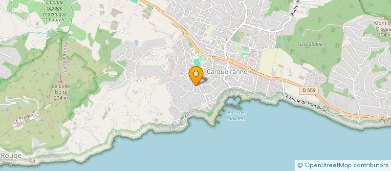 localisation de l'entreprise MONSIEUR BRUNO SCALA  CARQUEIRANNE