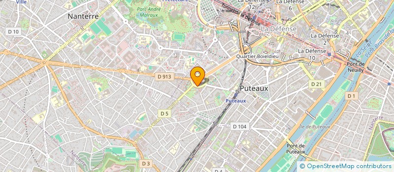 localisation de l'entreprise MONSIEUR BRUNO SCETBON à PUTEAUX