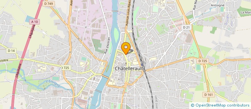 localisation de l'entreprise MONSIEUR BRUNO SCHANG à CHATELLERAULT