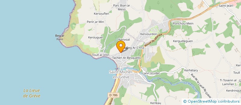 localisation de l'entreprise MONSIEUR BRUNO SCHMITT  SAINT-MICHEL-EN-GREVE