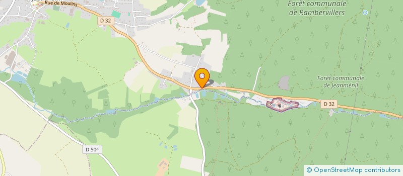 localisation de l'entreprise MONSIEUR BRUNO SCHORER  JEANMENIL