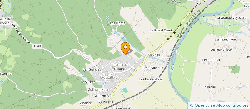 localisation de l'entreprise MONSIEUR BRUNO SCOTTO DI CARLO à DOUZILLAC