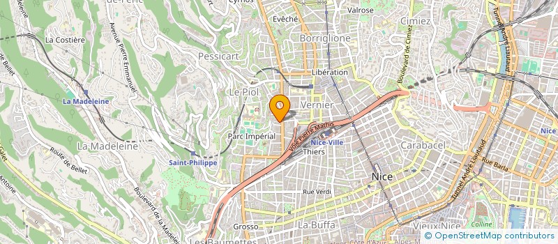 localisation de l'entreprise MONSIEUR BRUNO SEBBAN à NICE