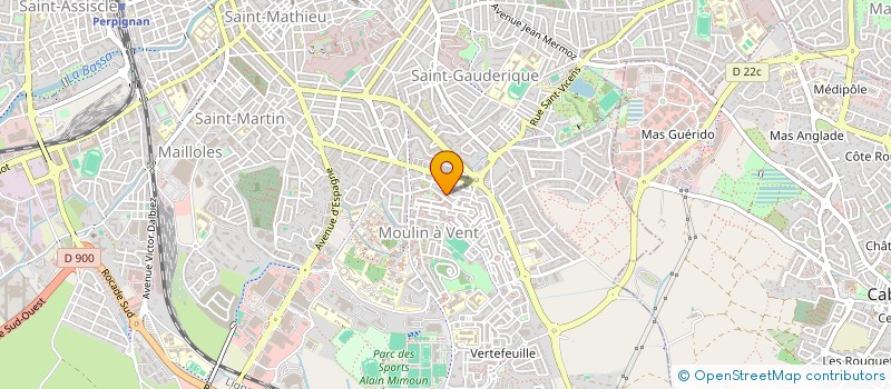 localisation de l'entreprise MONSIEUR BRUNO SEGONDY  PERPIGNAN