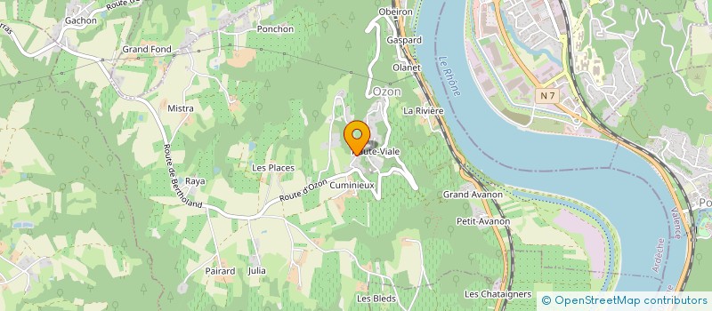 localisation de l'entreprise MONSIEUR BRUNO SEIVE  OZON