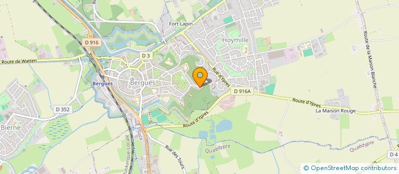 localisation de l'entreprise MONSIEUR BRUNO SENZIER  BERGUES