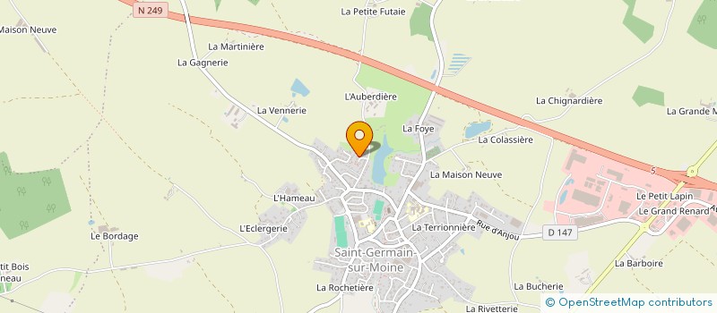 localisation de l'entreprise MONSIEUR BRUNO SERRA CARDOSO à SEVREMOINE