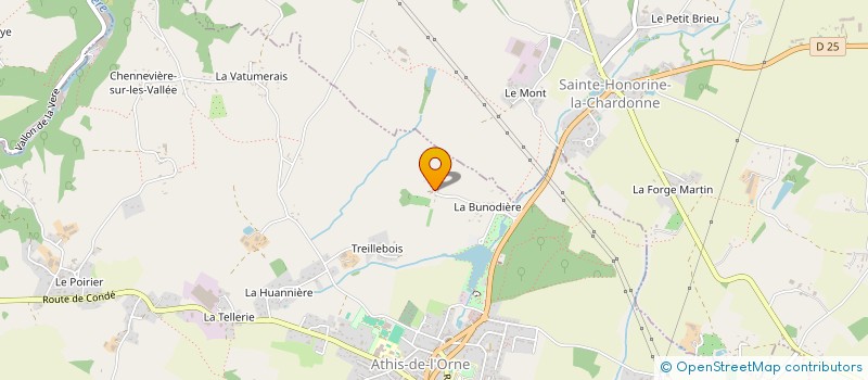 localisation de l'entreprise MONSIEUR BRUNO SERRE à ATHIS-VAL DE ROUVRE