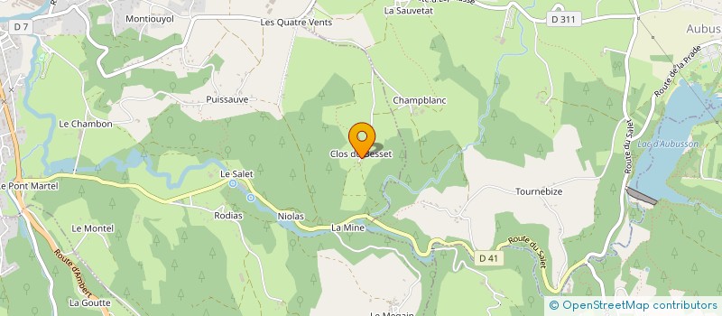 localisation de l'entreprise MONSIEUR BRUNO SERRE à COURPIERE