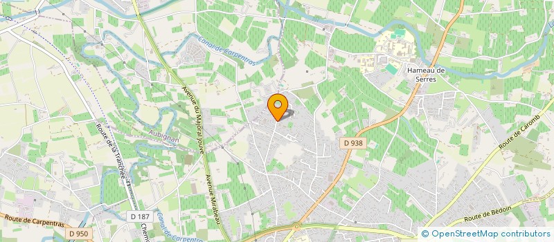 localisation de l'entreprise MONSIEUR BRUNO SIANO à CARPENTRAS