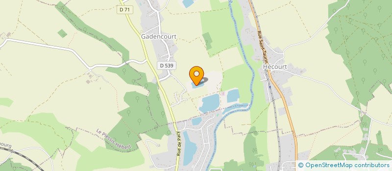 localisation de l'entreprise MONSIEUR BRUNO SIMOND  GADENCOURT