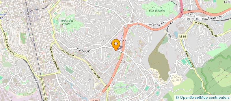 localisation de l'entreprise MONSIEUR BRUNO SIRGUEY  SAINT-ETIENNE