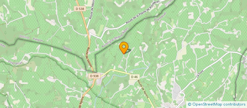 localisation de l'entreprise MONSIEUR BRUNO SISTERON  PUYMERAS