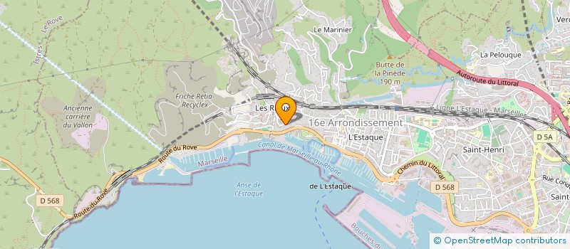 localisation de l'entreprise MONSIEUR BRUNO SMITH à MARSEILLE 16EME