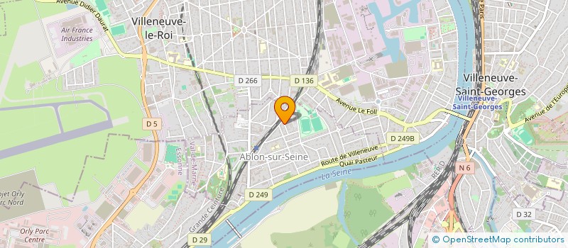 localisation de l'entreprise MONSIEUR BRUNO SOARES  ABLON-SUR-SEINE