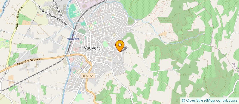 localisation de l'entreprise MONSIEUR BRUNO SODE  VAUVERT