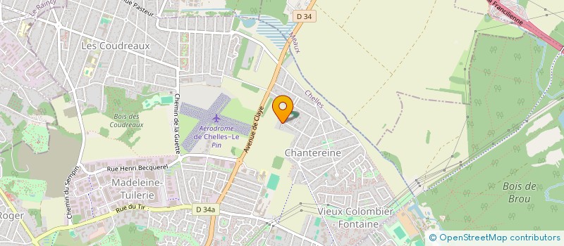 localisation de l'entreprise MONSIEUR BRUNO SOL  CHELLES