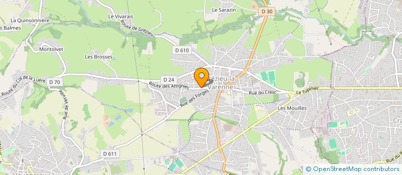 localisation de l'entreprise MONSIEUR BRUNO SORLIN  GREZIEU-LA-VARENNE