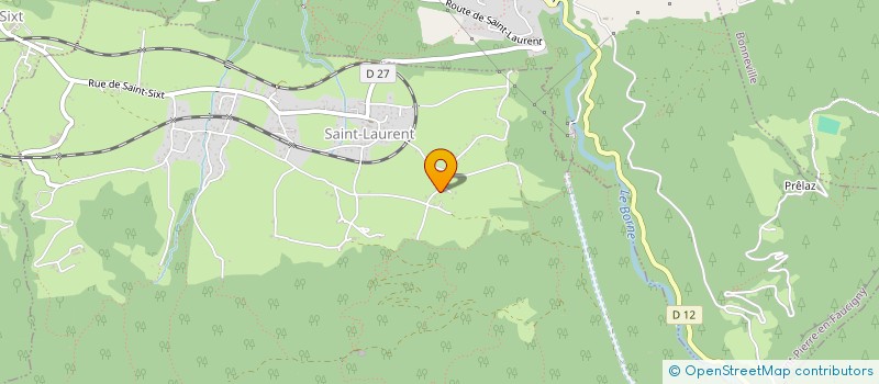 localisation de l'entreprise MONSIEUR BRUNO SORO  SAINT-LAURENT